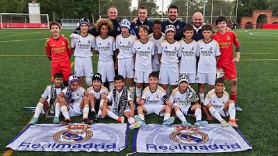 El Alevín C, campeón del Grupo 2 de la División de Honor