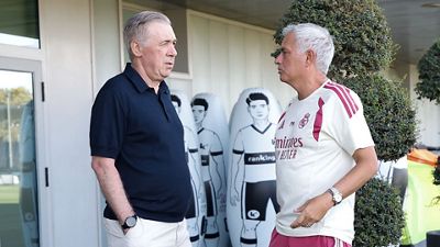 Carlo Ancelotti at Real Madrid City