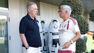 Carlo Ancelotti at Real Madrid City
