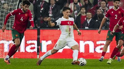 2-0: Arda Güler destaca en la victoria de Turquía frente a Bulgaria
