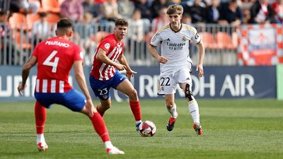 Derrota en el derbi de filiales con polémico arbitraje