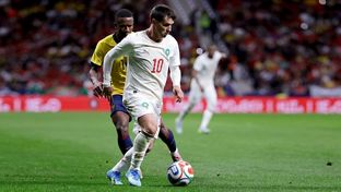 1-1: Brahim participó en el empate de Marruecos ante Ecuador