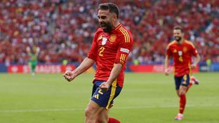 3-0: Carvajal marca en el estreno con victoria de España en la Eurocopa