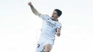 Once inicial del Castilla contra el Intercity