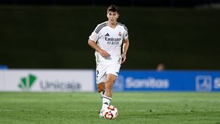 Once inicial del Castilla frente al Betis Deportivo