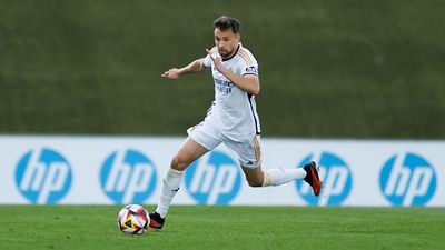 Once inicial del Castilla frente al Atlético B