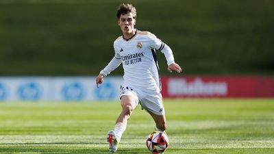 Once inicial del Castilla contra el Alcoyano