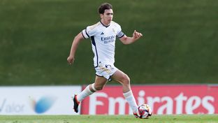 Once inicial del Castilla contra el San Fernando