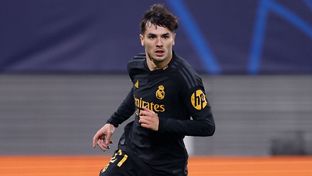 El golazo de Brahim ante el Leipzig, elegido el mejor de la semana de la Champions
