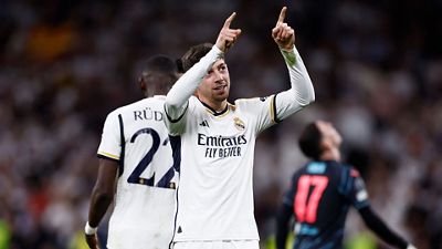 Valverde's stunning strike against Manchester City named Champions League goal of the week