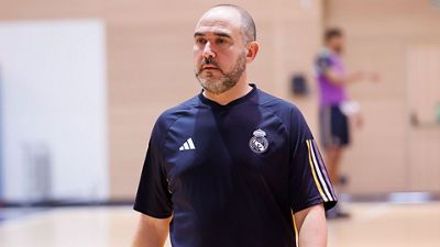 Chus Mateo: “We have to keep working hard because the second game will be tough”