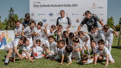 Los niños chilenos protagonizan la semana de clínics de la Fundación