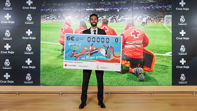La Fundación Real Madrid, con el Sorteo de Oro de la Cruz Roja