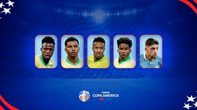 Programação de jogos dos madridistas na Copa América