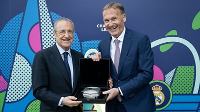 Cena oficial de la final de la Champions League