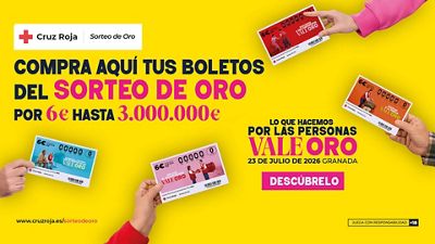 La Fundación Real Madrid colabora un año más con el Sorteo de Oro de la Cruz Roja
