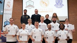 About a hundred participants in the First Alma Cup of the Foundation in Australia