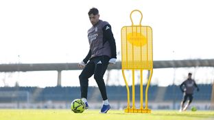 El equipo se está entrenando