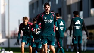 El equipo se está entrenando