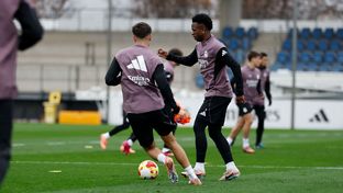El Real Madrid prepara el partido contra el Talavera