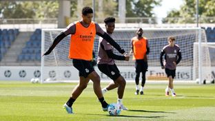 El equipo se está entrenando