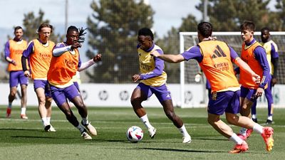 カディス戦に向けた最後の練習