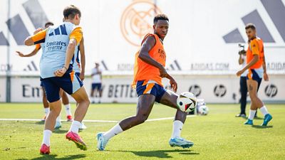 Sessão de trabalho intensa na Cidade Real Madrid