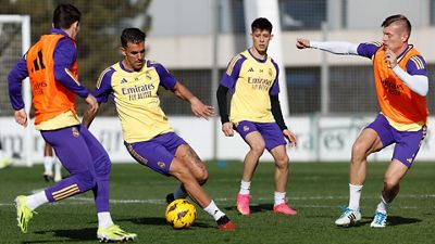 Último entrenamiento antes de visitar a la UD Las Palmas