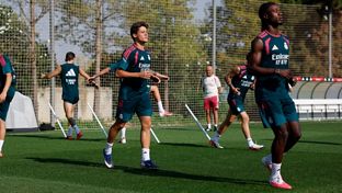 Nuevo entrenamiento en la Ciudad Real Madrid