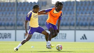 Real Madrid se prepara para o jogo contra o Manchester City