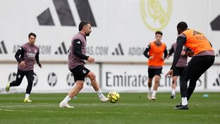 El Real Madrid prepara el partido contra la Real Sociedad 