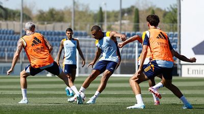 El Real Madrid prepara el estreno en la Liga