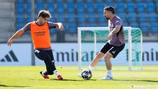El equipo se está entrenando