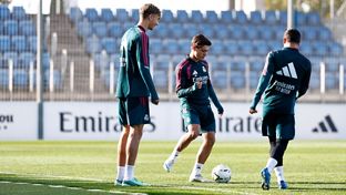 Último entrenamiento antes del Clásico