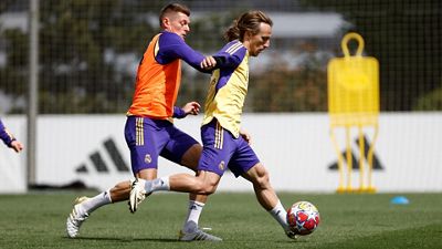 レアル・マドリード、チャンピオンズリーグ準決勝第1戦に向けた準備継続