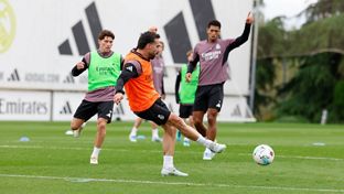  El Real Madrid prepara el partido contra el Sevilla