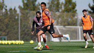 El equipo se ejercitó en la Ciudad Real Madrid