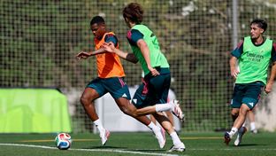 Nuevo entrenamiento en la Ciudad Real Madrid