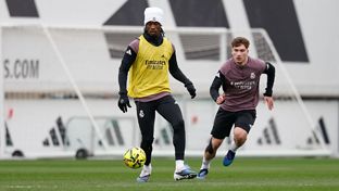 El Real Madrid prepara el partido contra la Real Sociedad 