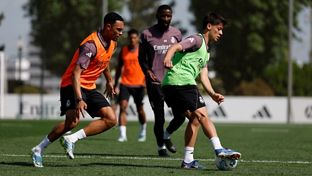 Último entrenamiento antes de recibir al Alavés