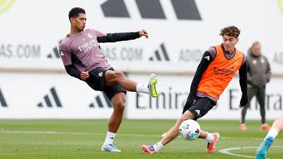 Real Madrid prepares for the match against Sevilla