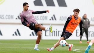  El Real Madrid prepara el partido contra el Sevilla
