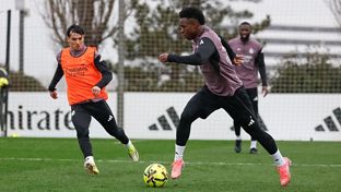 El Real Madrid prepara el partido contra la Real Sociedad 