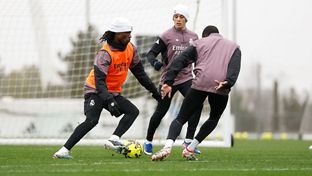 El Real Madrid continúa preparando el partido contra la Real Sociedad