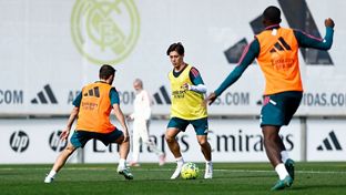 Nueva sesión para preparar el partido contra el Racing