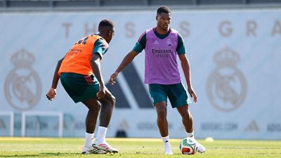 Nuevo entrenamiento en la Ciudad Real Madrid