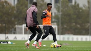El Real Madrid continúa preparando el partido contra la Real Sociedad