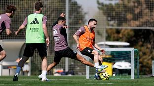 El equipo se ejercitó en la Ciudad Real Madrid