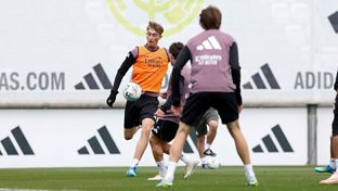  El Real Madrid prepara el partido contra el Sevilla