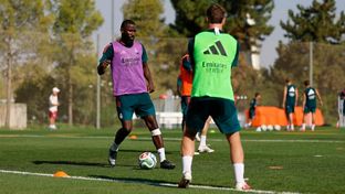 Nuevo entrenamiento en la Ciudad Real Madrid